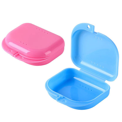 Dental Tooth Denture Storage Box Portable Container With Air Holes - azdentall.com