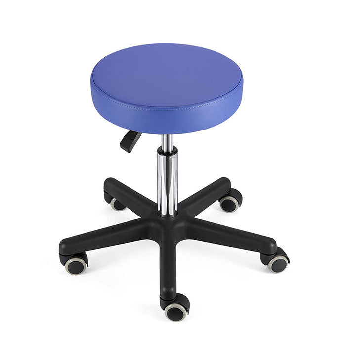 Dental Mobile Stool Soft Adjustable Height Hydraulic Stool 360-Degree Fully Swivel - azdentall.com