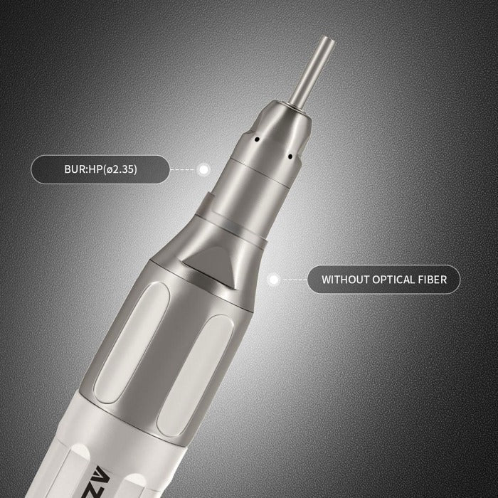 AZDENT 1:1 Slow Speed Straight Nose Cone Handpiece With External Water Spray - azdentall.com