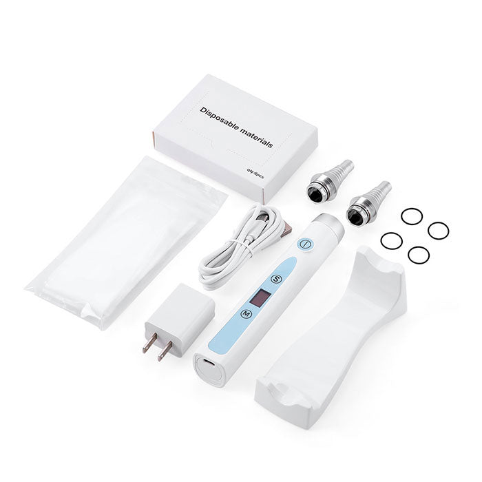 Dental Cordless Hygiene Prophy Handpiece 10 Speed Settings Prophy Angle 360° Rotating Nose Cone Detachable - azdentall.com