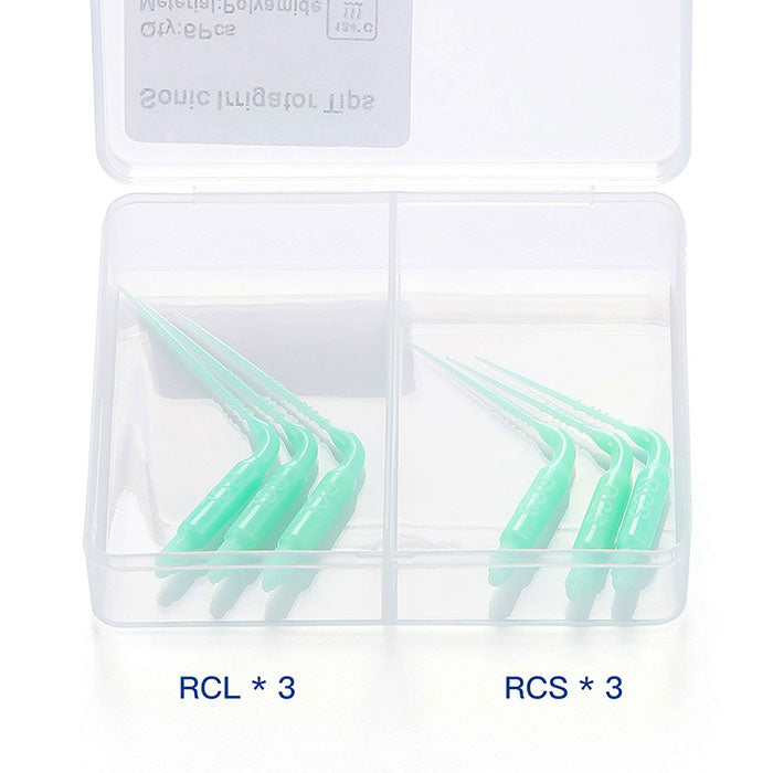 Dental Plastic Sonic Irrigator Tips Fit for Air Scaler Handpiece 6pcs/Box - azdentall.com