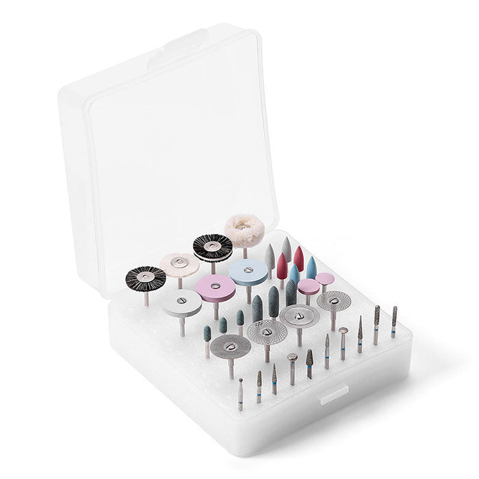 Dental Lab Polishing Kit for Composite Ceramic HP Shank 51pcs/Box