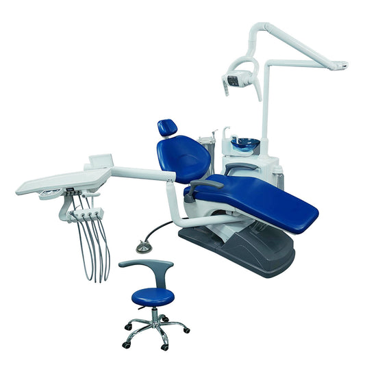 Dental Unit Chair Computer Controlled Hard Leather Integral TJ2688-A1-1
