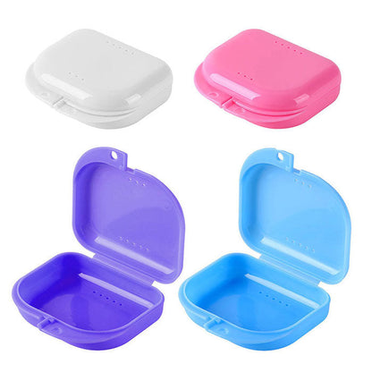 Dental Tooth Denture Storage Box Portable Container With Air Holes - azdentall.com