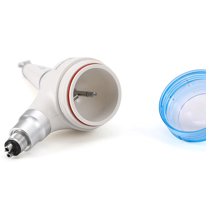 AZDENT Dental Air Polisher Prophy Teeth Whitening A1 Detachable 360° Rotating Handpiece 4 Holes-azdentall.com