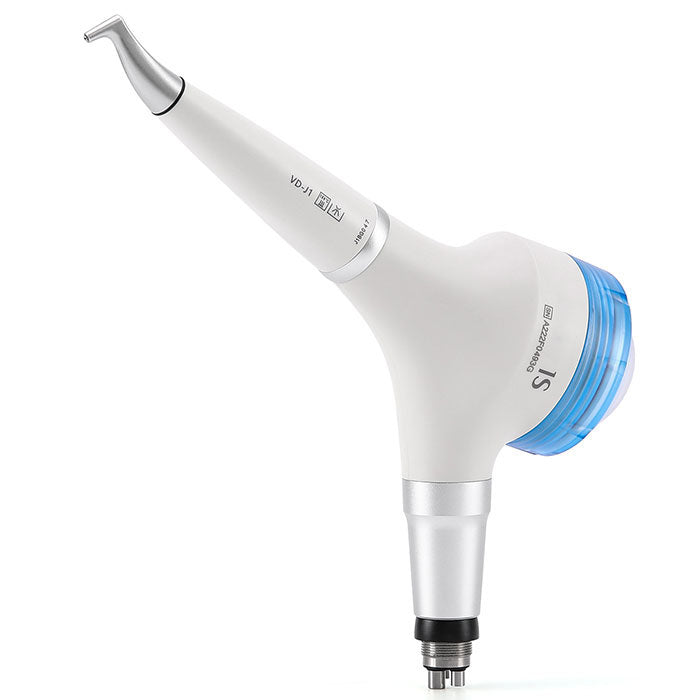 AZDENT Dental Air Polisher Prophy Teeth Whitening A1S Detachable 360° Rotating Handpiece With 4 Holes Quick Coupler - azdentall.com