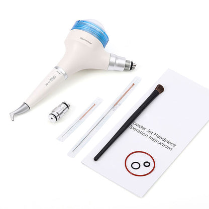 AZDENT Dental Air Polisher Prophy Teeth Whitening A1 Detachable 360° Rotating Handpiece 4 Holes-azdentall.com