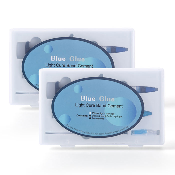 Dental Orthodontic Adhesive Light Cure Blue Glue Kit-azdentall.com