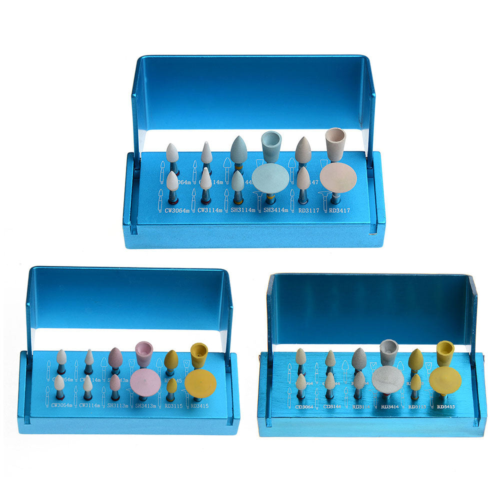 Dental Polishing Kit for Low Speed Contra Angle 3 Models 12pcs/Kit