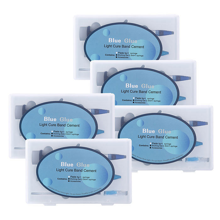 Dental Orthodontic Adhesive Light Cure Blue Glue Kit-azdentall.com