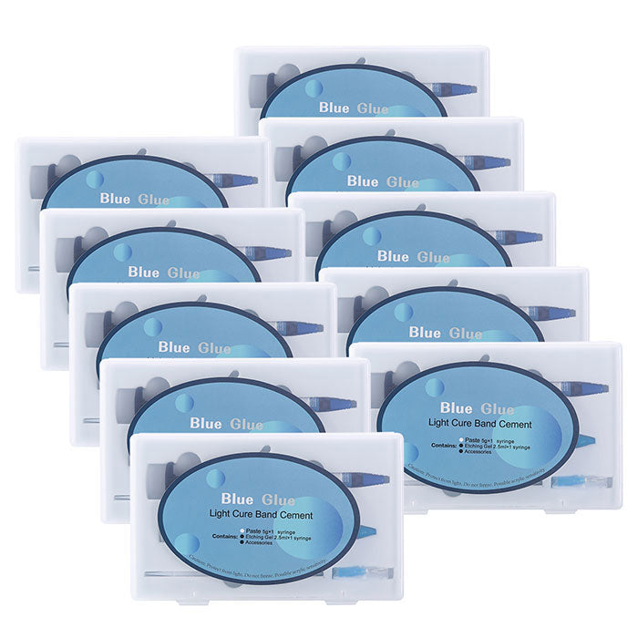 Dental Orthodontic Adhesive Light Cure Blue Glue Kit-azdentall.com