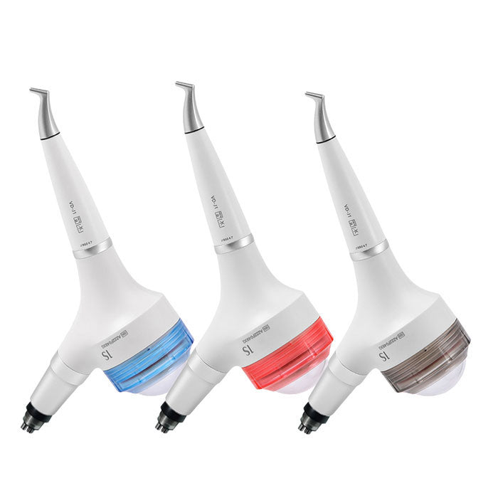 AZDENT Dental Air Polisher Prophy Teeth Whitening A1S Detachable 360° Rotating Handpiece With 4 Holes Quick Coupler - azdentall.com