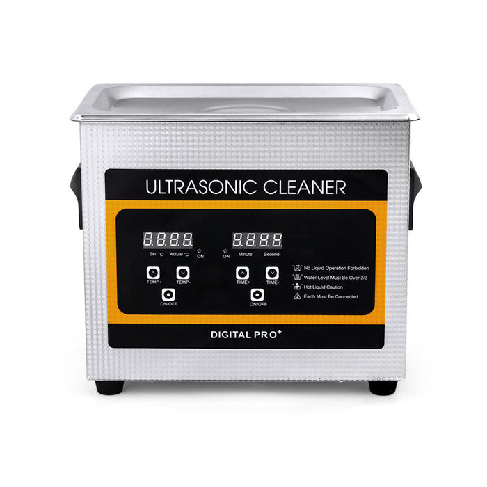 Digital 3.2L Ultrasonic Cleaner Stainless Steel with Heater Timer - azdentall.com