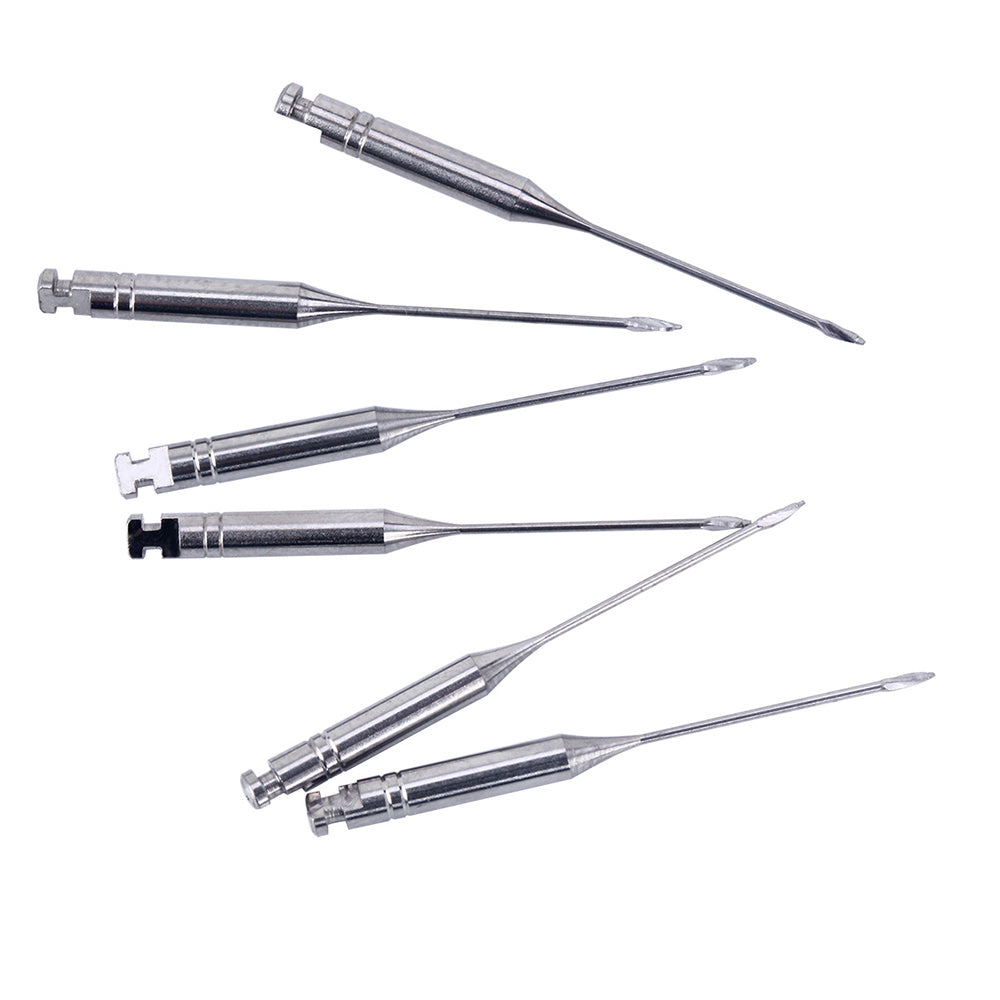 AZDENT Dental Engine Files Staniless Steel Gates Drill 32mm #2 6pcs/Box-azdentall.com