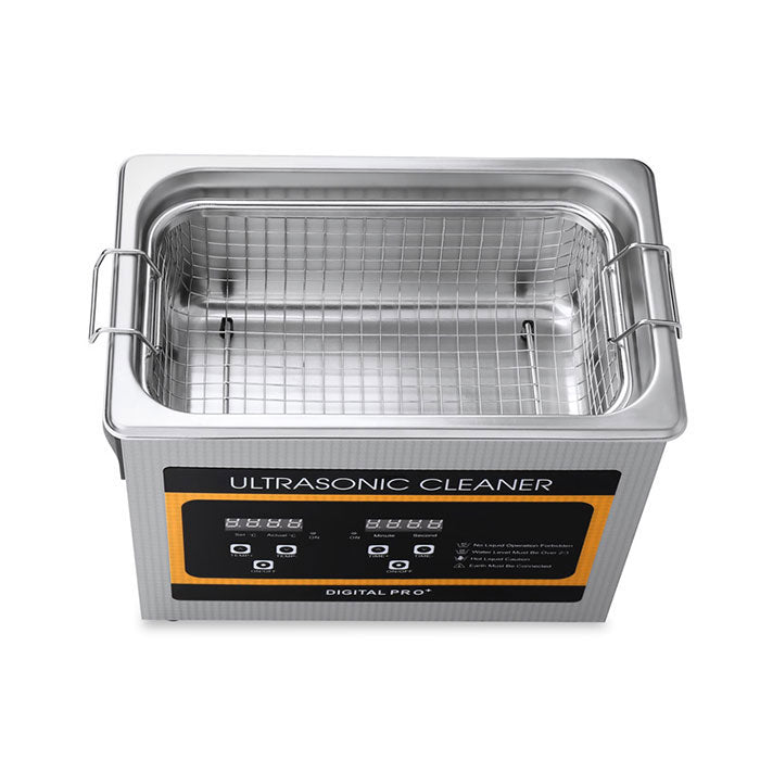 Digital 3.2L Ultrasonic Cleaner Stainless Steel with Heater Timer - azdentall.com