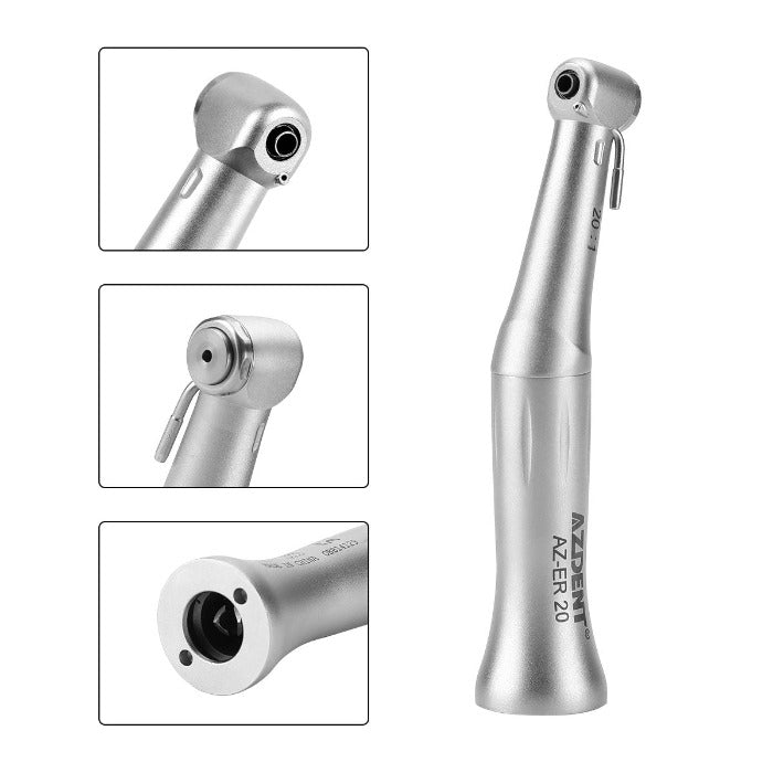 AZDENT 20:1 Implant Contra Angle Handpiece External Spray Push Button