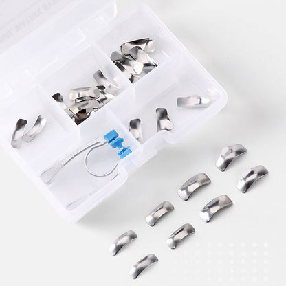 Dental Sectional Contoured Metal Matrices Matrix Refill G2 30pcs Bands And 1 Clip - azdentall.com