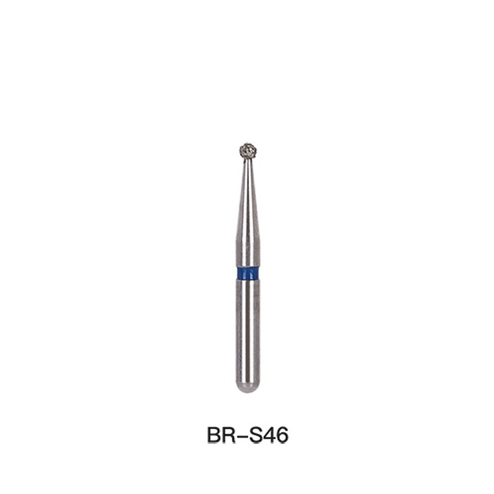 AZDENT Diamond Bur FG BR S46 Round 5pcs/Pack-azdentall.com