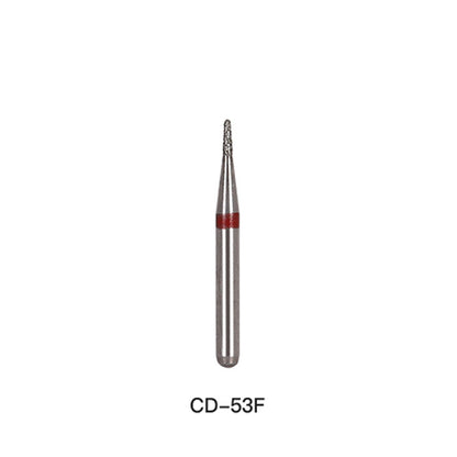 AZDENT Diamond Bur FG CD 53F Short For Kids 5pcs/Pack-azdentall.com