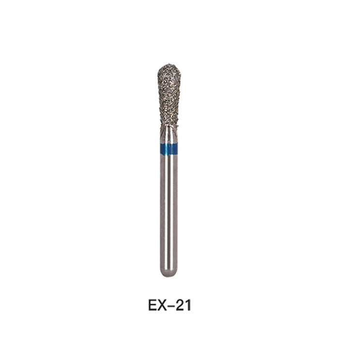 AZDENT Diamond Bur FG EX 21 Barrel 5pcs/Pack-azdentall.com