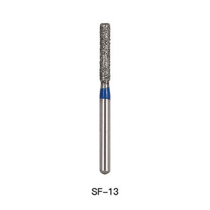 AZDENT Diamond Bur SF 13 Flat End Cylinder 5pcs/Pack -azdentall.com