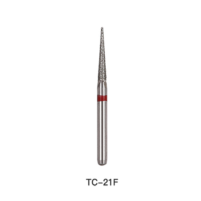 AZDENT Diamond Bur TC 21F Needle 5pcs/Pack-azdentall.com