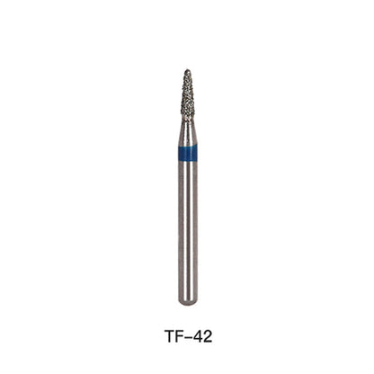 AZDENT Diamond Bur TF 42 Flat Cone 5pcs/Pack-azdentall.com