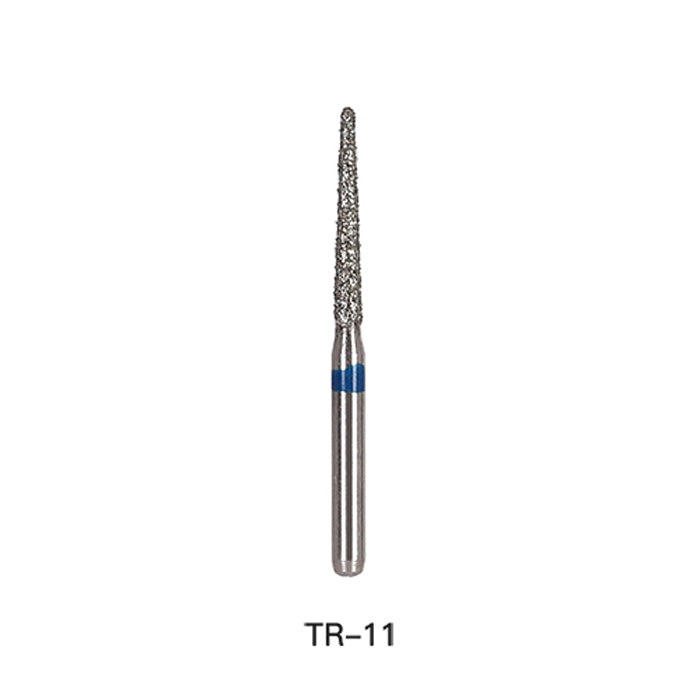 AZDENT Diamond Bur TR 11 Round End Cone 5pcs/Pack-azdentall.com