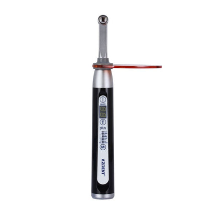 AZDENT Curing Light Wireless LED 1 Second Broad Spectrum 385-515nm 7 Modes 2500mW/cm²-azdentall.com