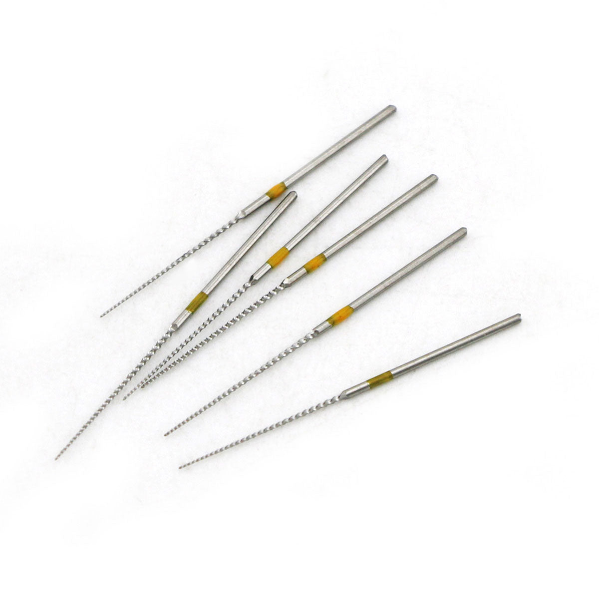 Dental Endodontic U Files Stainless Steel Root Cleaning #15-40 6pcs/Pack