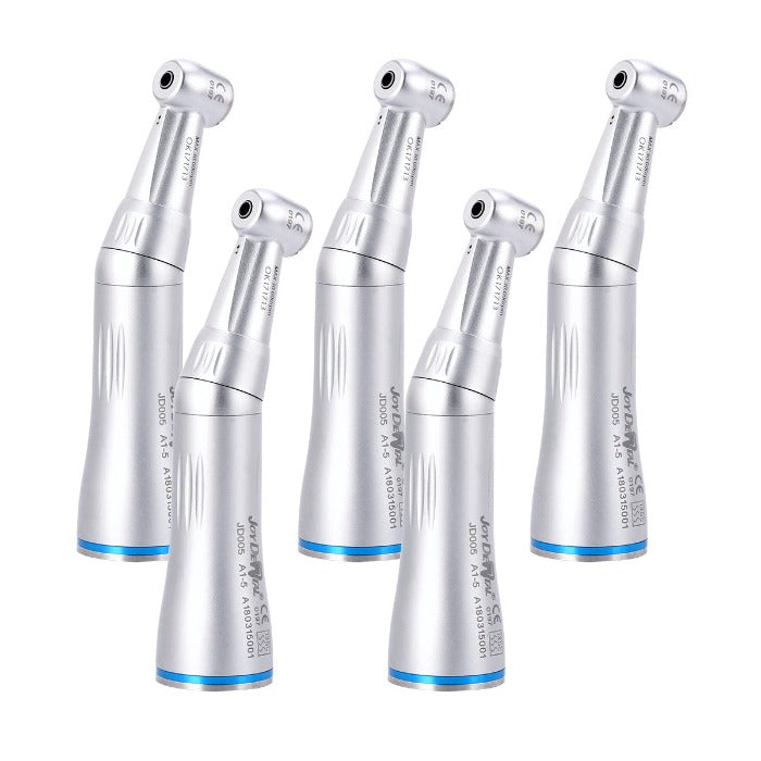 5pcs Dental 1:1 Push Button Internal Water Contra Angle Low Speed Handpiece - azdentall.com