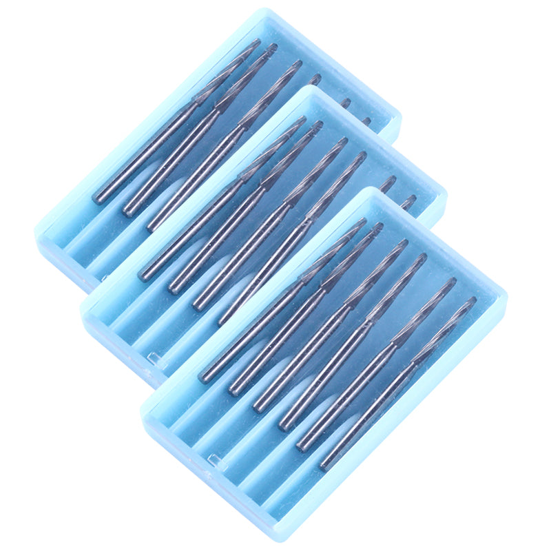 Dental FG Carbide Bone Cutters Finishing Burs 28mm 6pcs/Box-azdentall.com