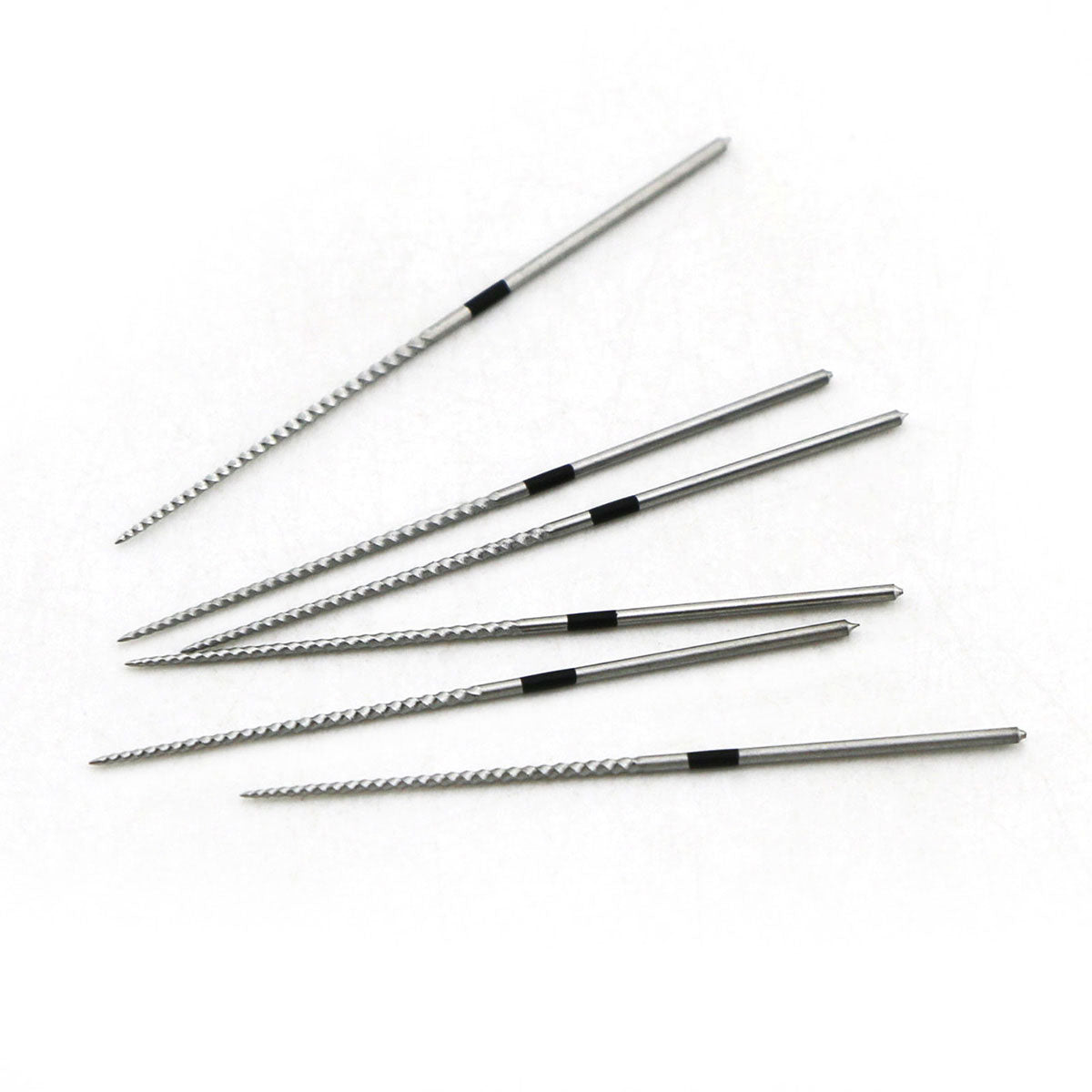 Dental Endodontic U Files Stainless Steel Root Cleaning #15-40 6pcs/Pack