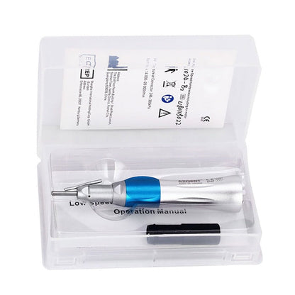 AZDENT 1:1 Slow Speed Straight Nose Cone Handpiece With External Pipe - azdentall.com