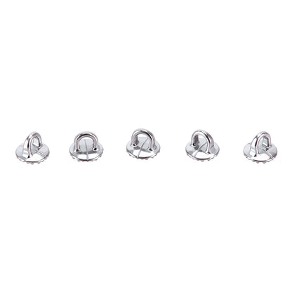 AZDENT Dental Lingual Button Direct Bond Eyelet Round/Rectangular Base 10pcs/Bag - azdentall.com