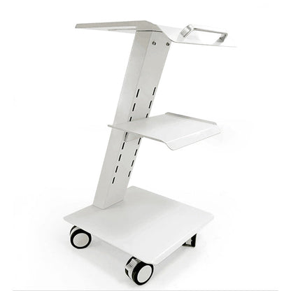 AZDENT Dental Mobile Cart Metal Built-in Socket Three Layers