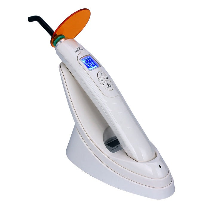 Dental LED Curing Light Built-in Light Meter Function 380-515nm 2000mW/cm² 5W Power - azdentall.com