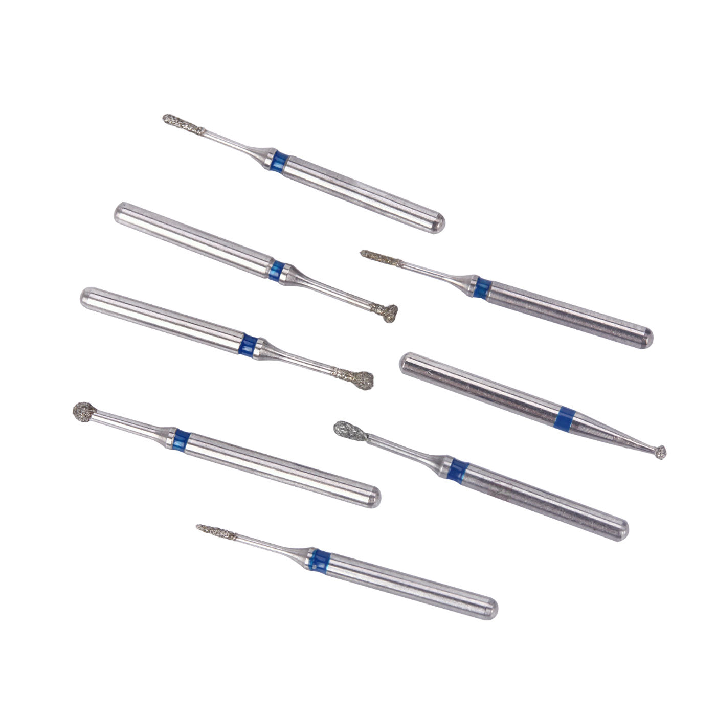 AZDENT Dental Diamond Bur FG-115 Minimally Invasive Cavity Preparation Coarse Kit 8pcs/Kit-azdentall.com