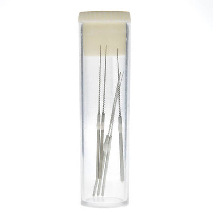 Dental Endodontic U Files Stainless Steel Root Cleaning #15-40 6pcs/Pack