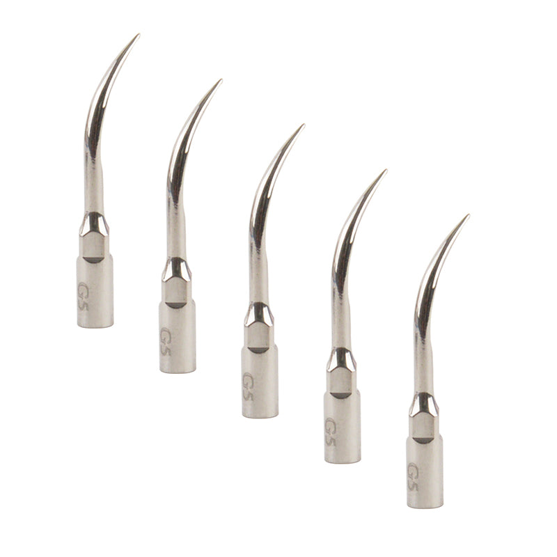 5pcs Ultrasonic Scaler Supragingival Scaling Tip G5