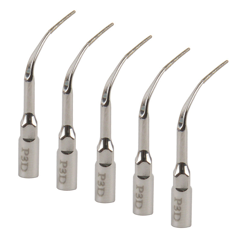 5pcs Ultrasonic Scaler Perio Scaling Tip P3D