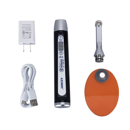 AZDENT Curing Light Wireless LED 1 Second Broad Spectrum 385-515nm 7 Modes 2500mW/cm²-azdentall.com