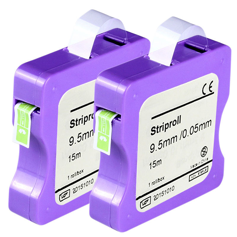 2pcs Dental Striproll Light Cured Resin Clear Matrix Bands 1 roll/Box