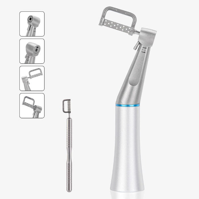 Dental 1:1 Interproxima Reciprocating Strip Contra Angle Handpiece+10pcs Strips-azdentall.com