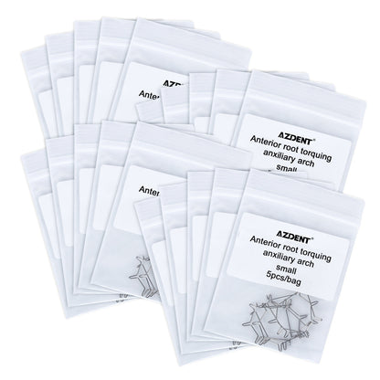 10pcs AZDENT Anterior Root Torquing Auxiliary Arch Small 5pcs/Bag - azdentall.com